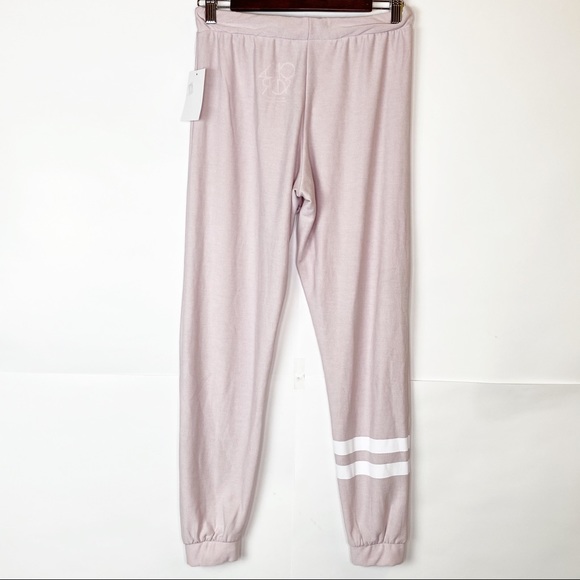 NWOT Chaser Blush Pink Love Joggers Lounge Set - Picture 7 of 16
